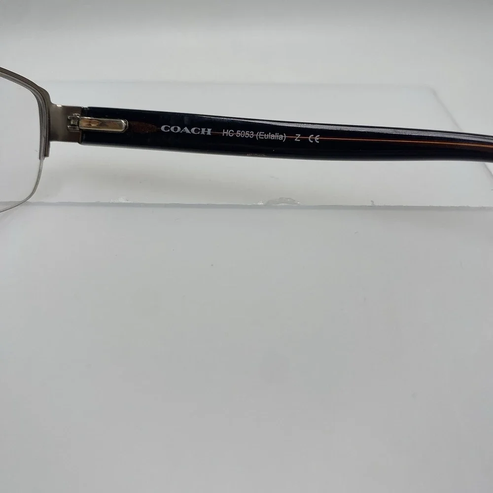 Coach Eyeglasses Women FRAMES ONLY HC 5053 Eulalia 50-18-140 Sand Beige 215
